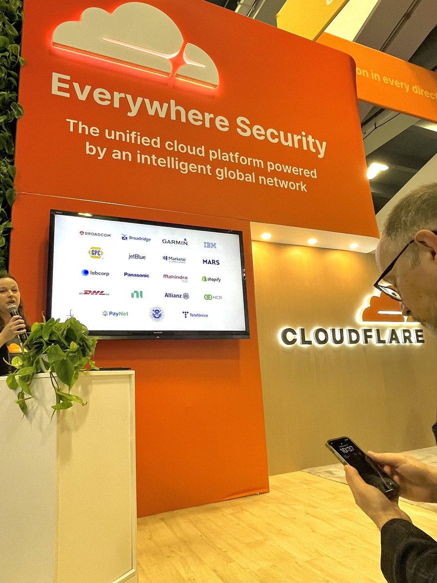 atbrittanybrown's tweet photo. That’s a wrap #RSAC made for a great week w/ colleagues, peers, media, partners, customers… @Cloudflare #EverywhereSecurity 💥
“How to Distribute Keys Securely for 20% of the Web” by Derek Chamorro is on demand if you didn’t catch it on stage: https://t.co/NADZzv1bJk @LeighBenz https://t.co/rOdK0ZzA6p