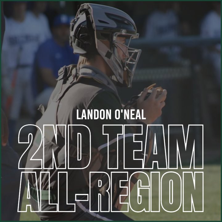 Congratulations <a href="/LandonOneal_7/">Landon Oneal</a> for being selected to the 6AAA All-Region 2nd Team.