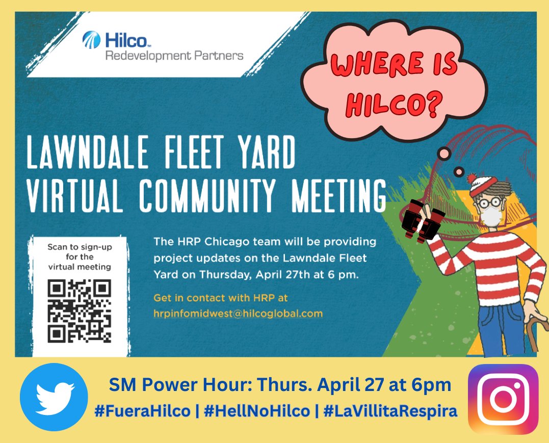 LVEJO's tweet photo. .@HilcoGlobal, a multi-billion dollar corp, is showing what kind of neighbor they truly are. Hilco continues to ignore community demands to host an in-person meeting. Hilco even IGNORED @rodriguezfor22! Check out the Alderperson’s statement: https://t.co/QyN9snrMDv
#FueraHilco https://t.co/0yhURn2QgM