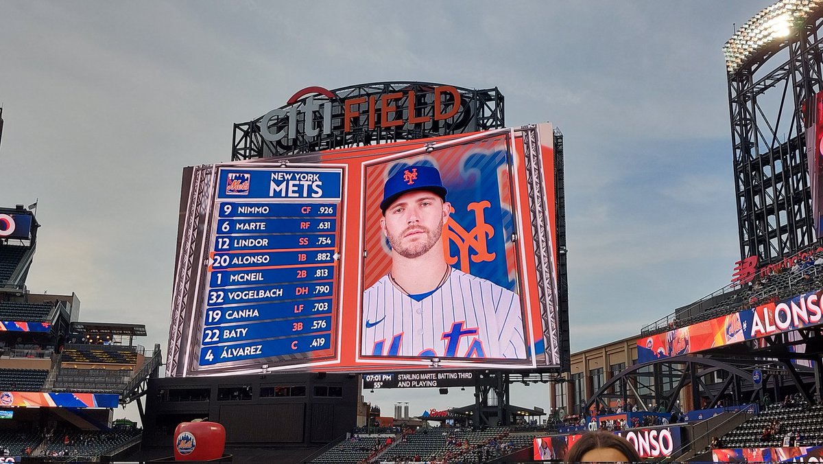 Minimets's tweet image. Tonight's starting lineup. #LGM @UKMetsOnline