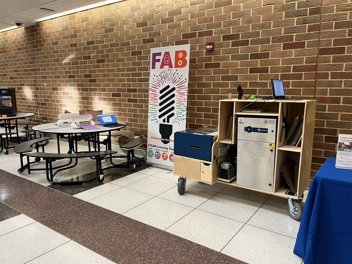 Bucks IU STEAM (@bucksiusteam) on Twitter photo #MobileFabLab team is set up and ready for a FABulous night <a href="/CBSDSchools/">Central Bucks SD</a> STEM Activity Night! Come visit us and check out Fab@School, <a href="/EpilogLaser/">Epilog Laser</a>, <a href="/Sphero/">Sphero</a> #RVR and learn about our programs! #MobileFabLab team is set up and ready for a FABulous night <a href="/CBSDSchools/">Central Bucks SD</a> STEM Activity Night! Come visit us and check out Fab@School, <a href="/EpilogLaser/">Epilog Laser</a>, <a href="/Sphero/">Sphero</a> #RVR and learn about our programs!