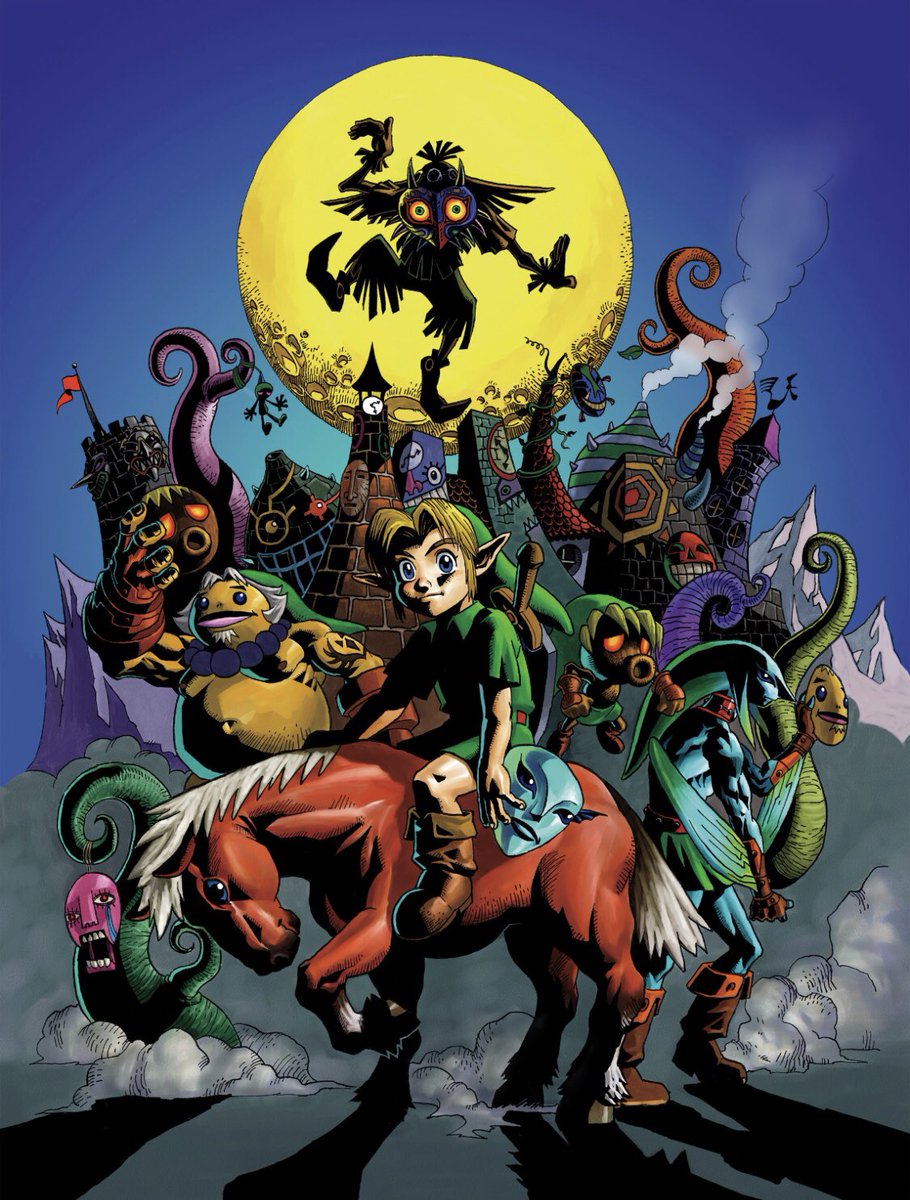 The Legend of Zelda: Majora’s Mask turns 23 years old today! First released in Japan on April 27, 2000 on the Nintendo 64.