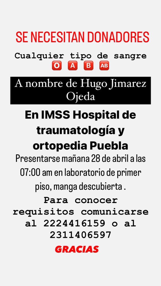 jorgereportero1's tweet photo. #ServicioSocial
#AyudanosACompartir
#DonaSangreSalvaVidas
@riva_leo @Efekto10 @castilloloyo https://t.co/9Mt34V5PZM