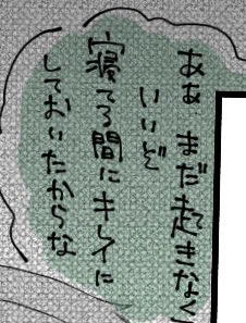 寝てる間にキレイにしてくれる系♣️ 