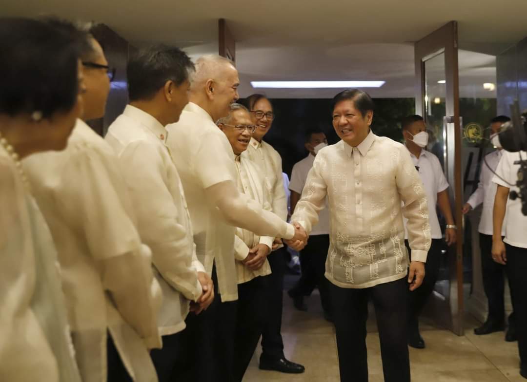 pnagovph's tweet image. IN PHOTOS | President Ferdinand Marcos Jr. graces the 50th anniversary celebration of the Kapisanan ng mga Brodkaster ng Pilipinas at the Manila Polo Club in Makati City on Thursday (April 27, 2023). | 📷 Alfred Frias/Rolando Mailo #KBP