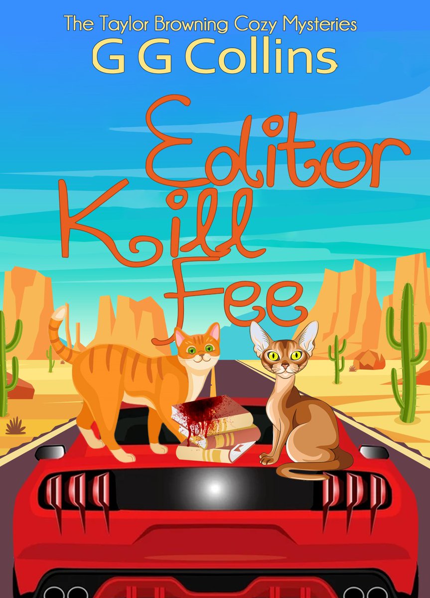 GGCollins1's tweet photo. Don't Drive Devil's Road!
#ebook #paperback #cozymystery Taylor Browning is back with her #cats. This time she must solve the disappearance of the book club president. Unfortunately, she was lost on #DevilsRoad in the #PecosTriangle.
https://t.co/DQJwAcAvsO https://t.co/doe8rNp4cN