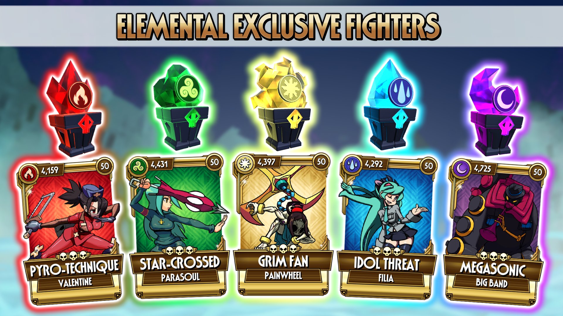 Element Fighters - Fighting Games