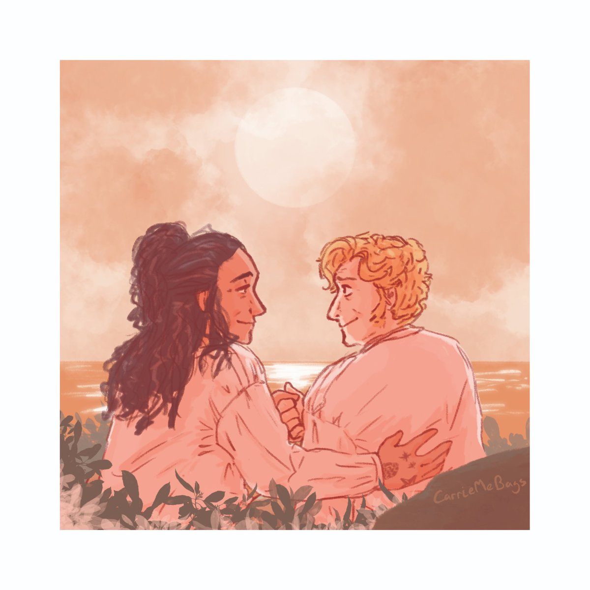 Not to brag or anything 😌 but when you stare at this scene long enough to create a full illustration you eventually notice the wall apparently a year before everyone else 🧱
#ofmd #wallgate