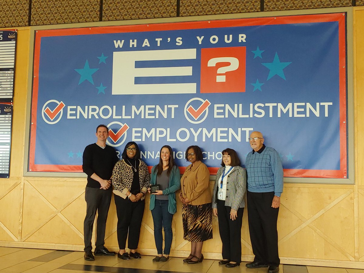 Thank you Mrs. Wunderle for all of your hard work and dedication to RSD.  #OnlyInRavenna