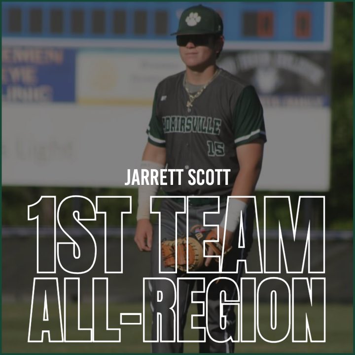 Congratulations <a href="/Jarrett_Scott13/">Jarrett Scott</a> for being selected to the 6AAA All-Region 1st Team.