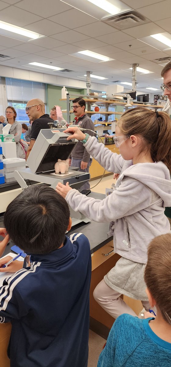USCPSC's tweet photo. We had the best Bring Your Child to Work Day at CPSC's National Product Testing and Evaluation Center aka THE LAB aka 5RP.

Kids got an up-close look at how we test different product samples and learned from the experts who do it for a living. https://t.co/8TqFktnI6u