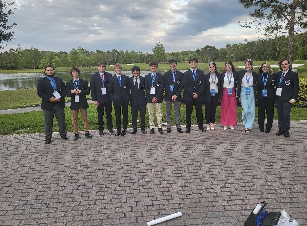 TriadDECA's tweet photo. Had a Great Trip to Orlando 🌴 #decaicdc2023 
Congratulations To Our 13 Competitors for Qualifying!

Retail:
Tucker and Gage- 7th 

Fashion:
Hailey and Gracey- 8th 
Xander and Megan- 13th 

Entrepreneurship:
Reid, Hunter and Cam- 9th 
Tyler, Kane and Michael- 7th https://t.co/nPqy0ixD6y