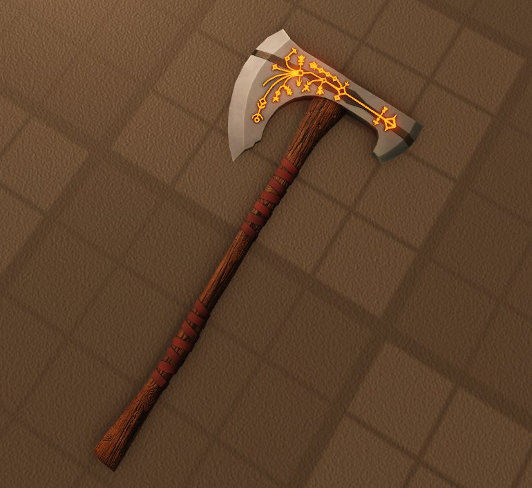 axe I made pretty cool #Roblox #RobloxDev #RobloxStudio