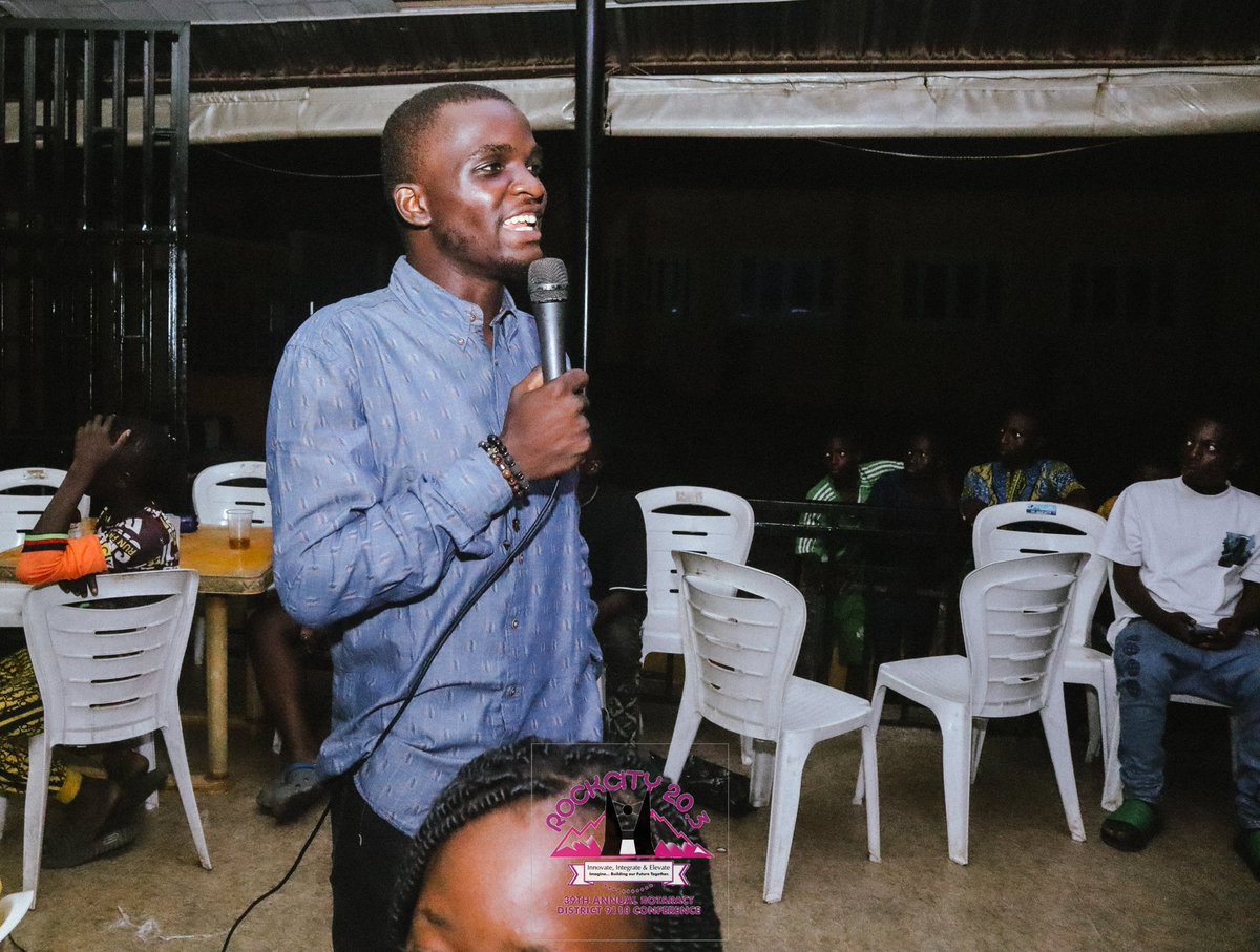 RotaractD9110ng's tweet photo. DENIM on DENIM ARRIVAL PARTY - 39TH ROTARACT DISTRICT CONFERENCE
Rotaractors across the Rotaract District arrived in the city of Abeokuta,fully dressed in denim on denim to Rock the night as we kick-start the #39THDISCON https://t.co/PuIGyJx4rz