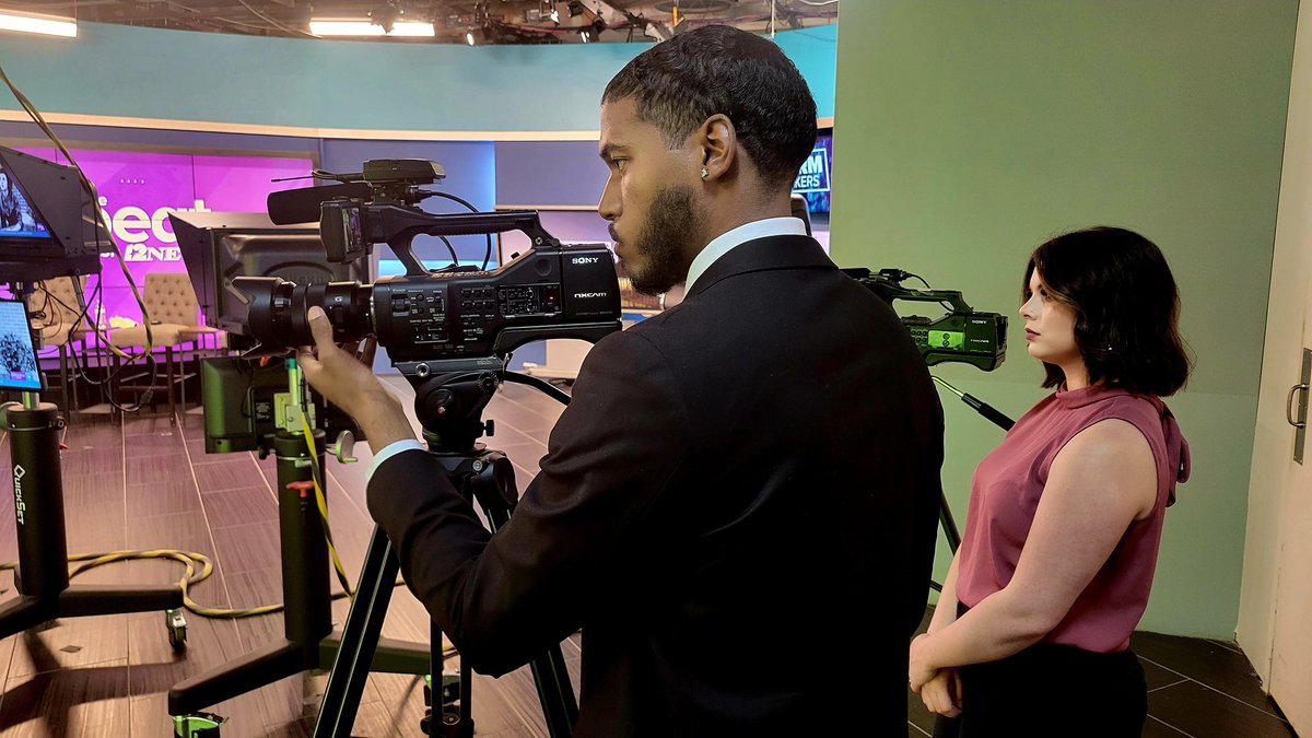 LUTVNews7's tweet photo. @LUTVNews7 #multimediajournalists @Tre_Sanchez11 Sanchez & Taylor Justice are covering @12NewsNow presents "The Mayoral Debate: Deciding #BeaumontTx's Future." @LamarCommDept #LamarUniversity #collegemedia #WeAreLU #SoutheastTexas #Beaumont #tvnewslife #GoldenTriangle #debate https://t.co/Creugw0X50
