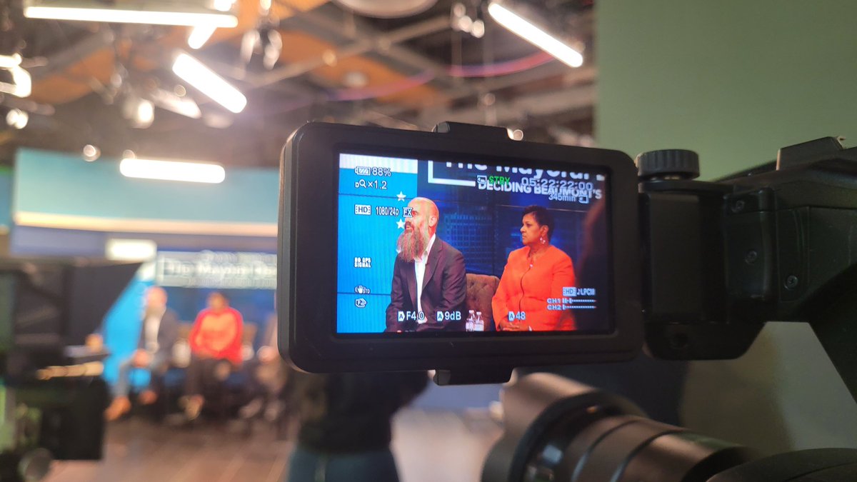 LUTVNews7's tweet photo. @LUTVNews7 #multimediajournalists @Tre_Sanchez11 Sanchez & Taylor Justice are covering @12NewsNow presents "The Mayoral Debate: Deciding #BeaumontTx's Future." @LamarCommDept #LamarUniversity #collegemedia #WeAreLU #SoutheastTexas #Beaumont #tvnewslife #GoldenTriangle #debate https://t.co/Creugw0X50