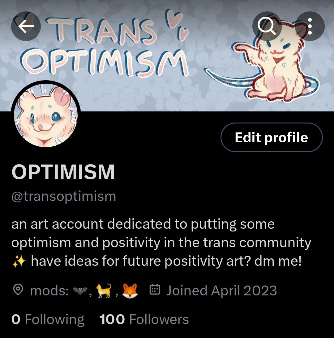 transoptimism's tweet photo. wow that was fast! thank you guys 
- 🐈 https://t.co/PcnziMEuMH