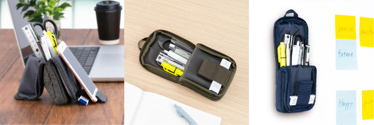 ncl_jp's tweet photo. ■プレスリリース
マグネットの力でフォルム変形🧲
スマホスタンド機能付きペンスタンド、ペントレー、壁掛けの3通りで使えるペンケース「neoformマルチペンケース」を5月上旬から発売します✏️
https://t.co/y9BpFRhi0f
#ペンケース
#neoform
#ネオフォーム https://t.co/pK2HTKueCd
