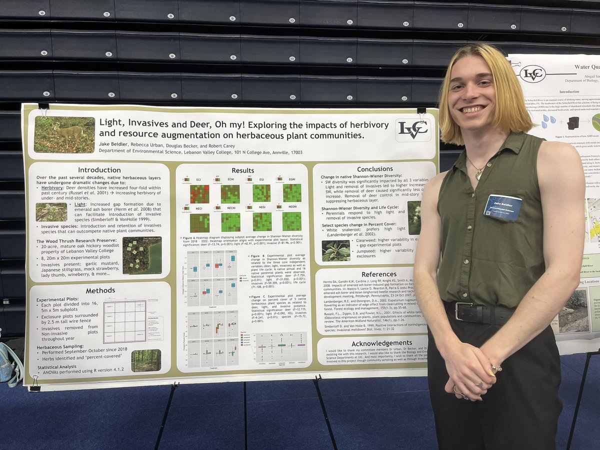 LVCEnvi's tweet image. Come to the Sorrentino Gymnasium to hear about the research our BIO and ENVI students have conducted this year!  6 pm - 8 pm.  #LVCEnvi #LVCResearch #GoLVC