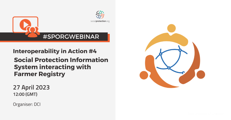 SP_Gateway's tweet photo. ▶️Did you miss the #SPorgWebinar ‘Interoperability in Action #4 - #SocialProtection Information System interacting with Farmer Registry’? That’s ok! Watch it now: https://t.co/RrNWXFxtjJ 

@sp_convergence @knowles_marco @FAO @giz_gmbh @WBG_SPLabor

#sporg #DigitalSP