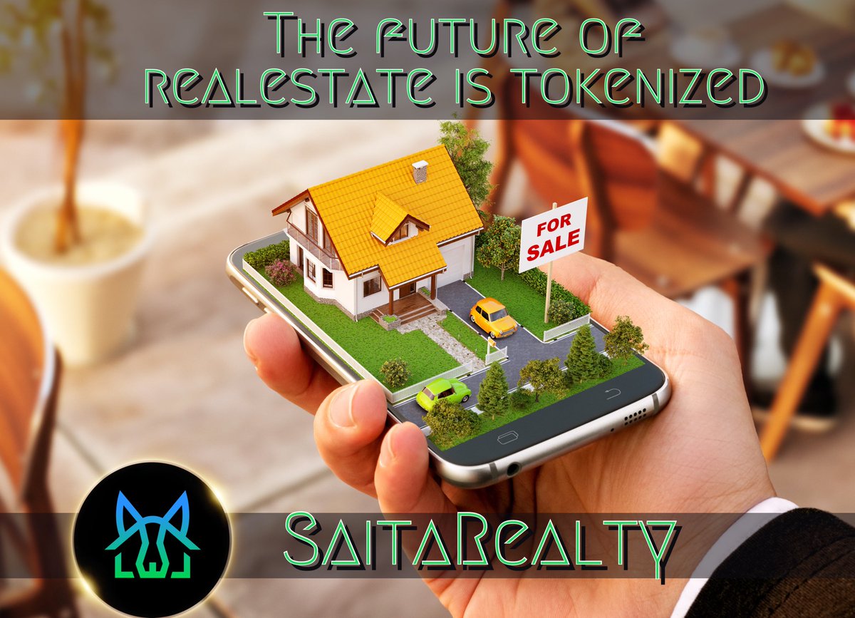 🔥The future of realestate is tokenized
@SaitaRealty #SaitaRealty #SaitaRealtyDAO #crypto #DeFi 
#Saitama