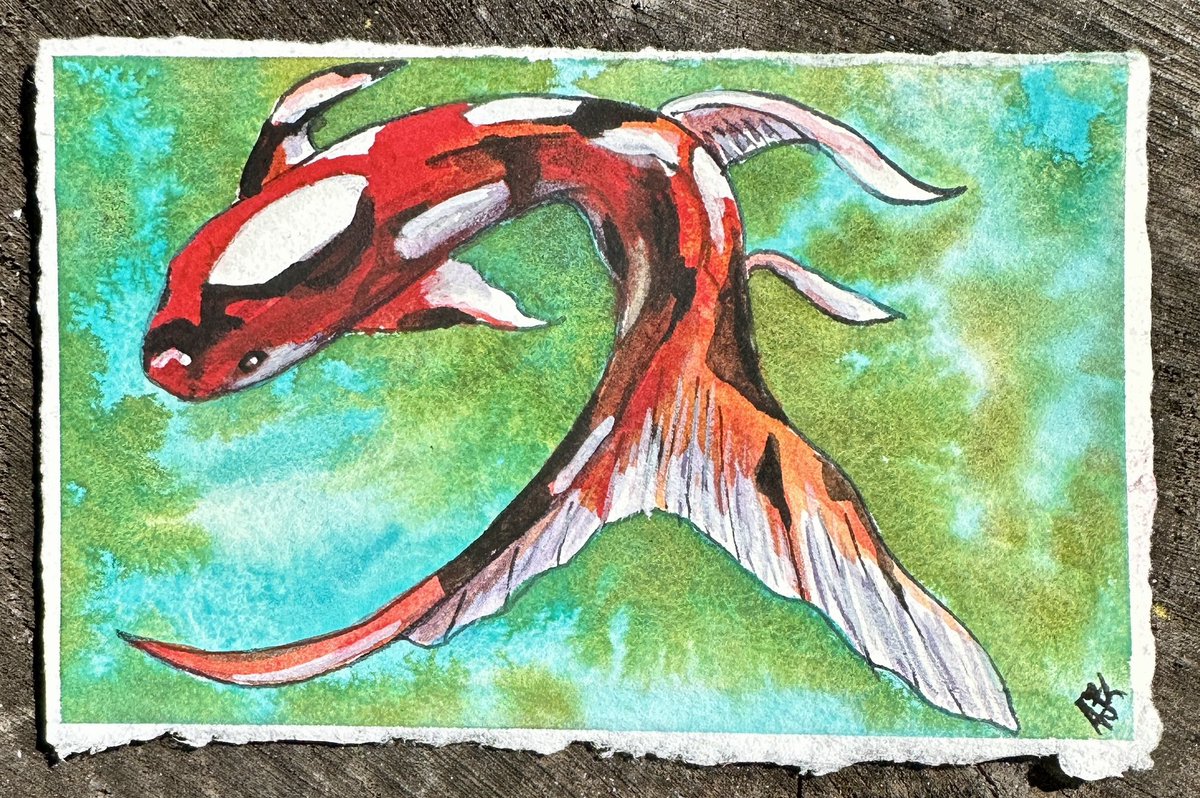 KountzPetty's tweet photo. This little guy just makes me smile!! 😁 #art #watercolorpainting  #totemanimalart #animalart #spiritanimals https://t.co/5OUhqQpot2