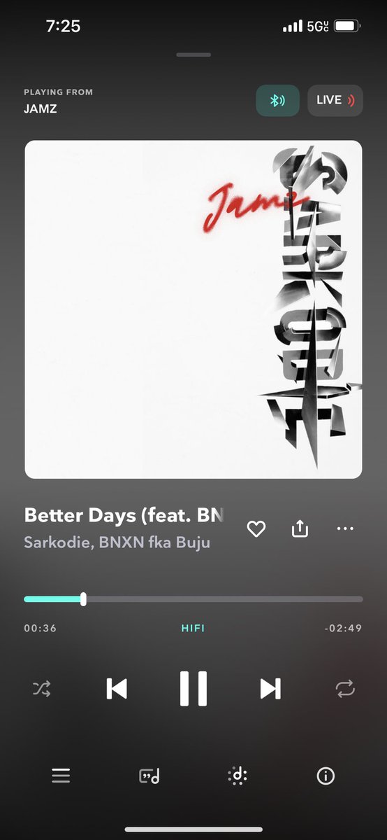 Vibes. Just the time am on.