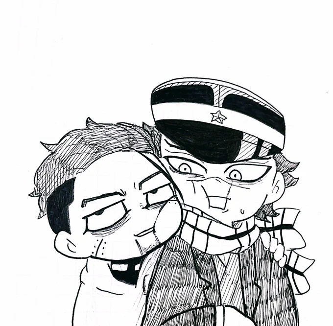 #創作クラスタさんの版権絵が見たい
カムイと松とおかっぱと 