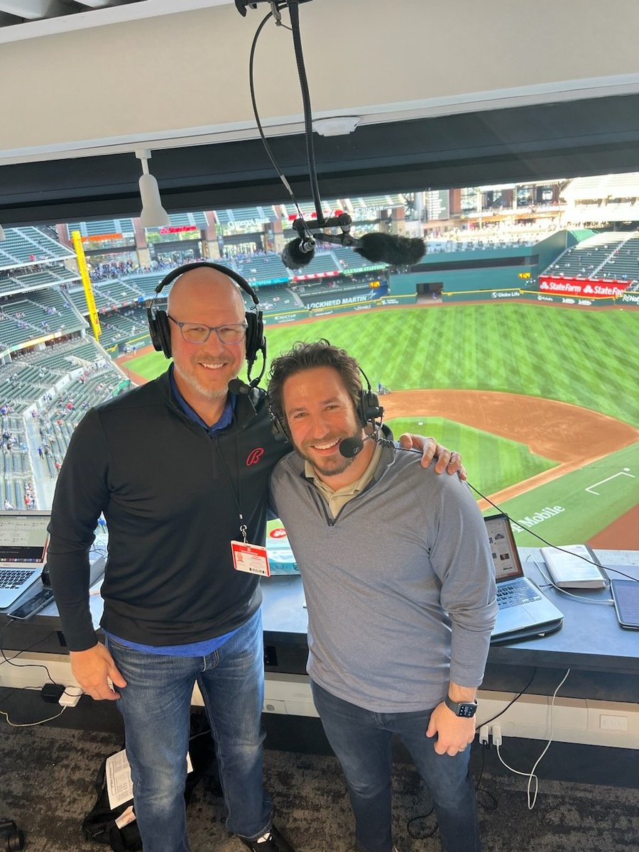 Mike Bacsik on Twitter "It's radio baseball time in Texas! My 1st game