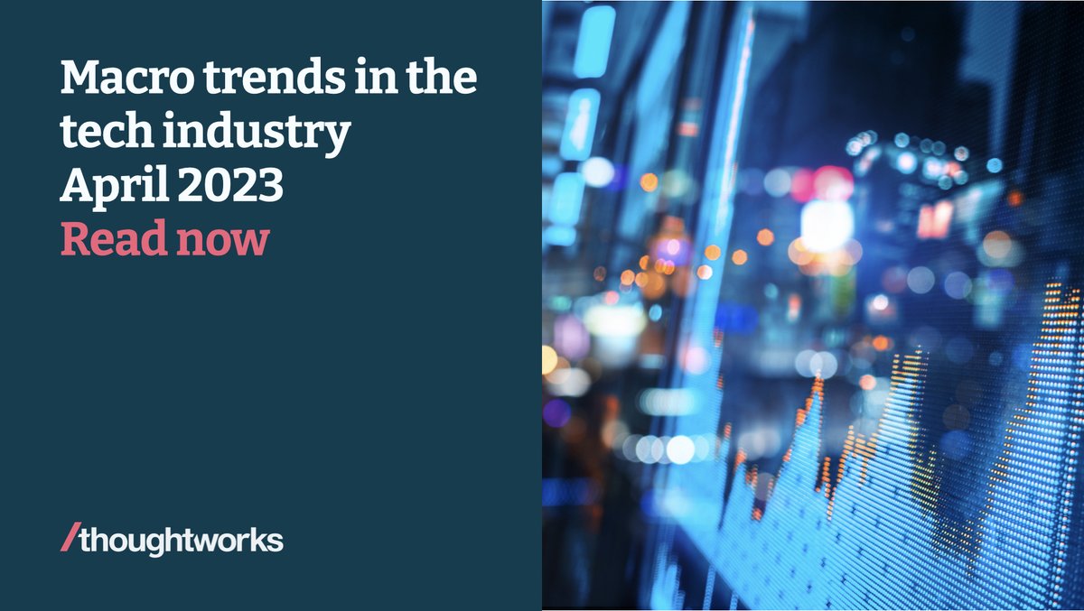 Feature toggles, #TechDebt, #LowCode and #GenerativeAI — we explore current trends through the prism of the latest volume of #TWTechRadar.

Read now: thght.works/41Jda8m