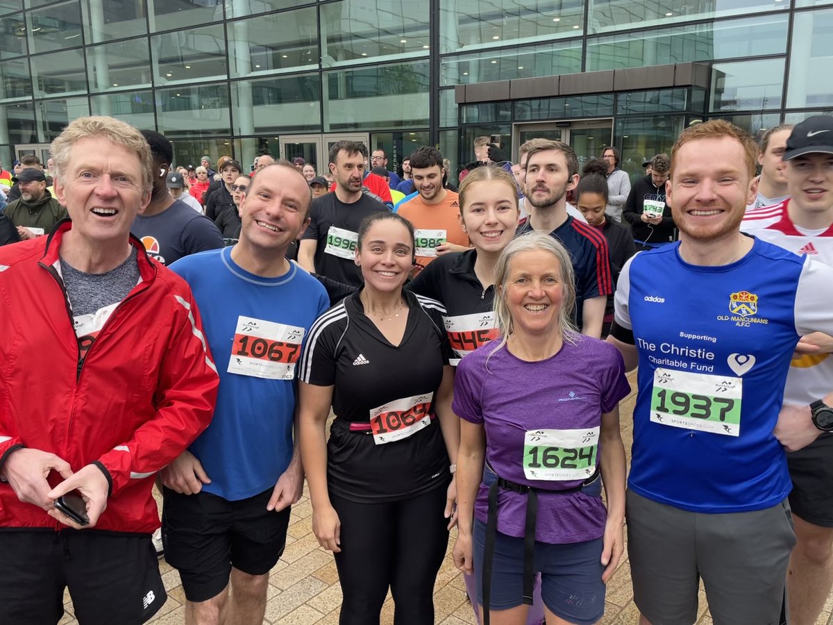 NadinHawwash's tweet photo. We did it with big smiles pre and post-run! @MCRCnews researchers dedicated to supporting @e_MedEd in tackling the #digitaldivide in education and access to #medicine. Huge thank you to all for supporting @e_MedEd! Donate via: https://t.co/Sn8Fm0KfgC
#liftasyouclimb #manchester https://t.co/t6OLaokhHM