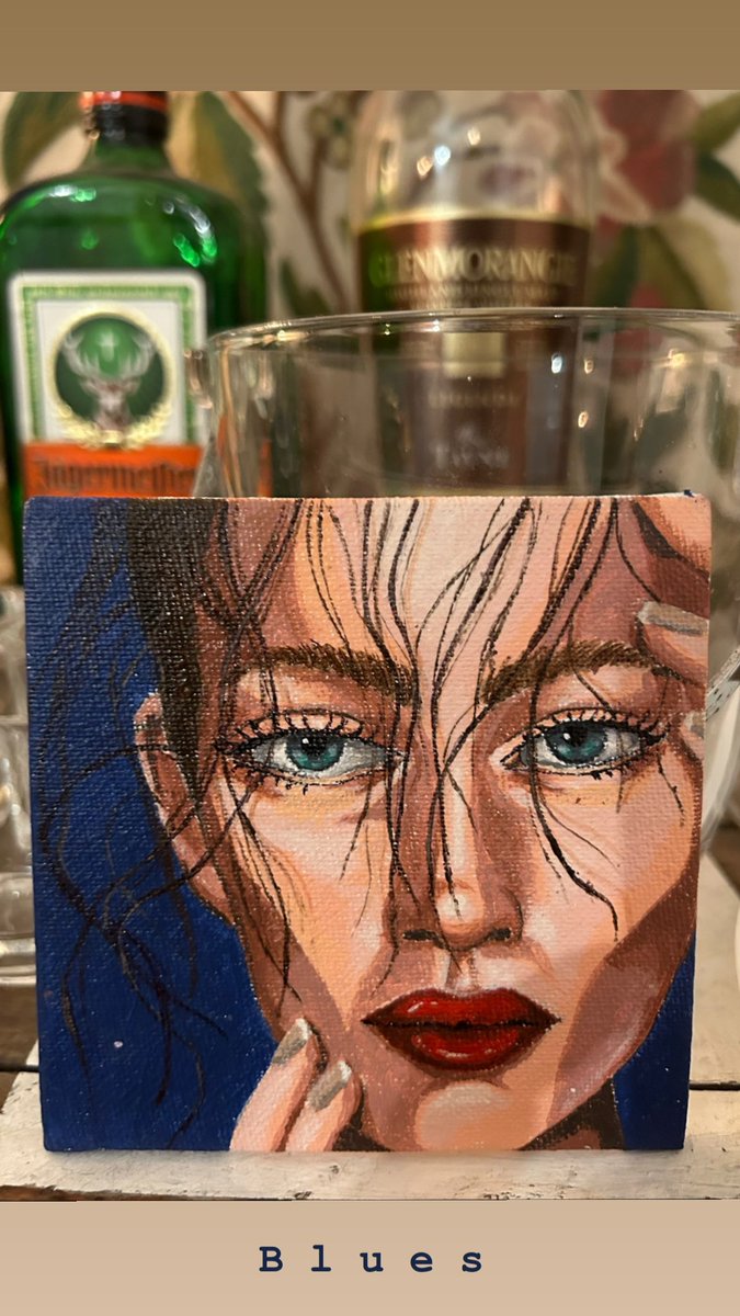 DivaSyal's tweet photo. Finished my first canvas yesterday. 
Can’t say I’m not a proud mom. 😬

#NFTartist #NFTartwork #NFTCommunity #painting #illustrationart https://t.co/SAnvmUsvZ4