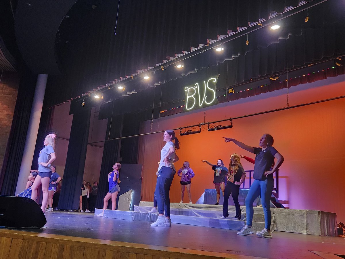 A little BVS Rehearsal preview! These talented students are hard at work to give you a show worth seeing #bulldogPRIDE! #BulldogTALENT 2 Shows on Saturday 5/6  (2pm and 7pm), and one on Sunday 5/7 (2pm). Tickets are up for purchase at gofan.co, or at the door