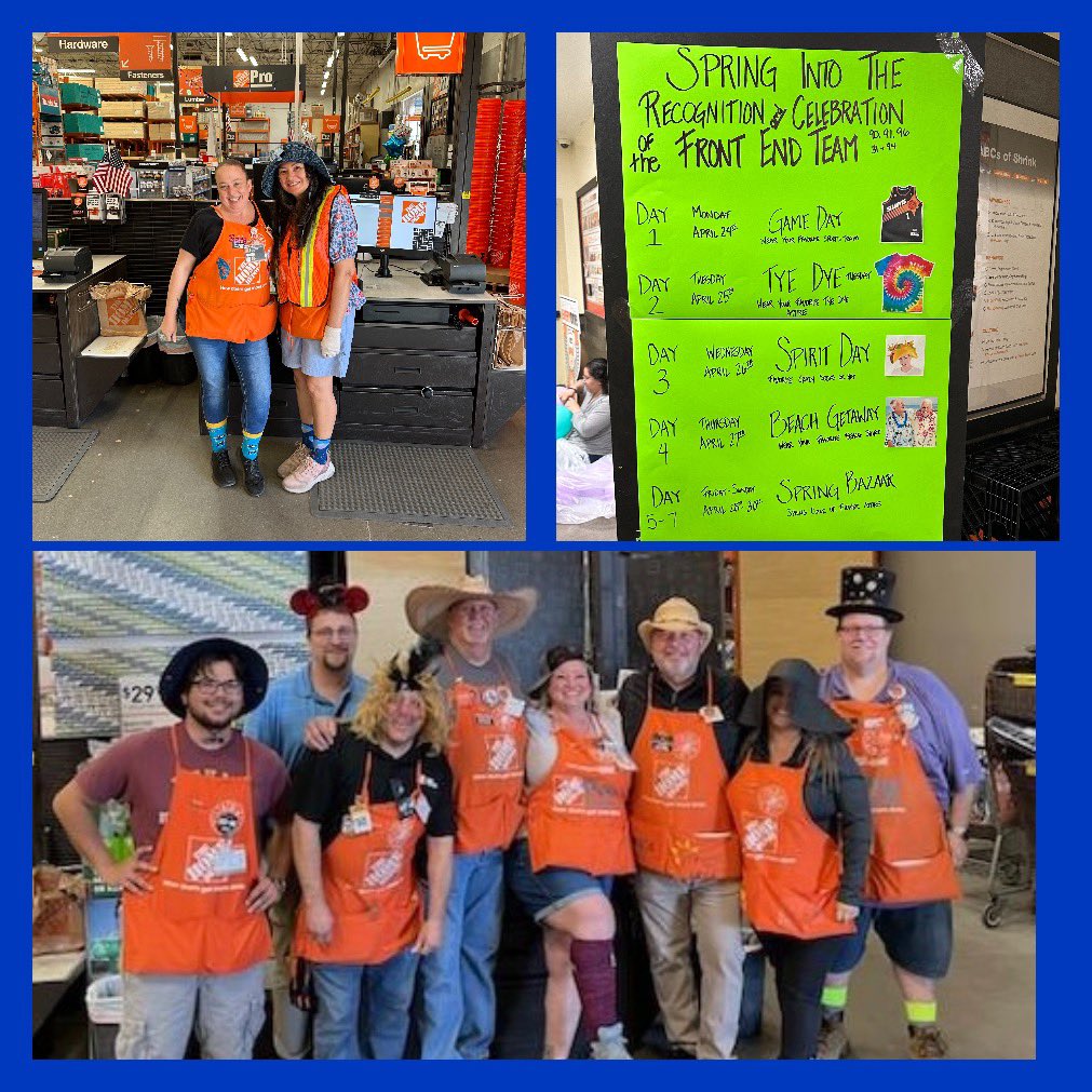 sara_freas7597's tweet photo. Having some fun with our associates celebrating spirit week & recognizing our front end team for all their hard work! Day #3 crazy hat/socks & Day #4 beach getaway 👒🧦🏄🏻♀️🦀🏖️ #404Rocks #CashierAppreciation2023 @BobMisner2 @AsdsJudy @JanelleRHoffman @AndrewG01600700 @BrookeHD404 https://t.co/D8CFuOKwzU