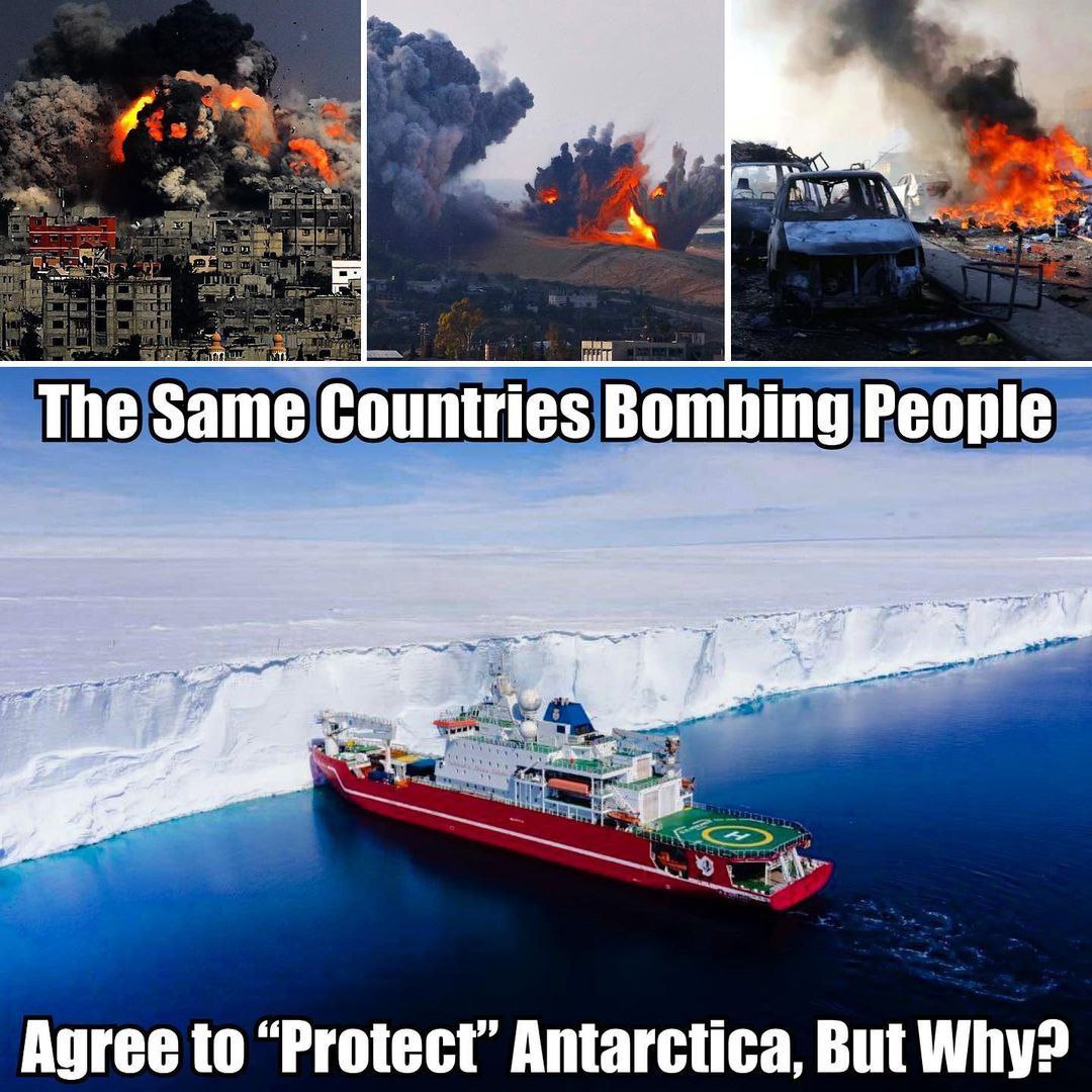 What the fuck is in Antarctica?