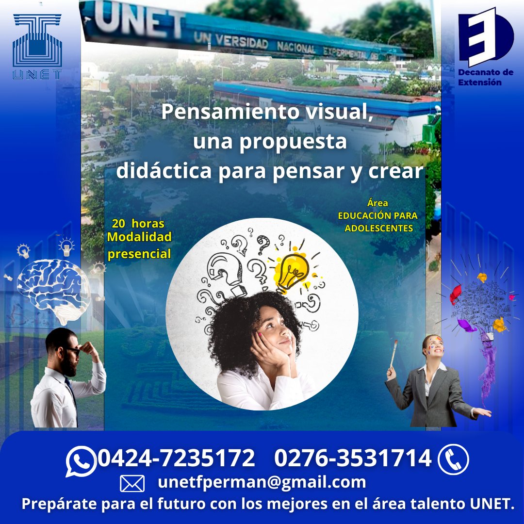 fperman's tweet photo. Reserva tu cupo en: https://t.co/6wyqaqO7xM
Comunícate con nosotros:
0276-3531714
0424-7235172
unetfperman@gmail.com https://t.co/hNOeSlooJy