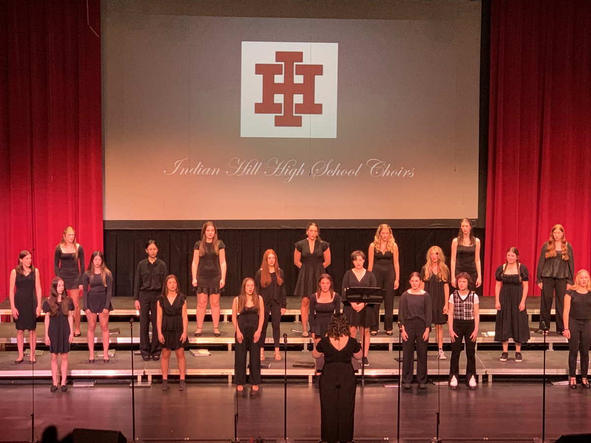 Love hearing these beautiful voices at the @IHHSChoirs spring concert! #IHPromise #singingbraves