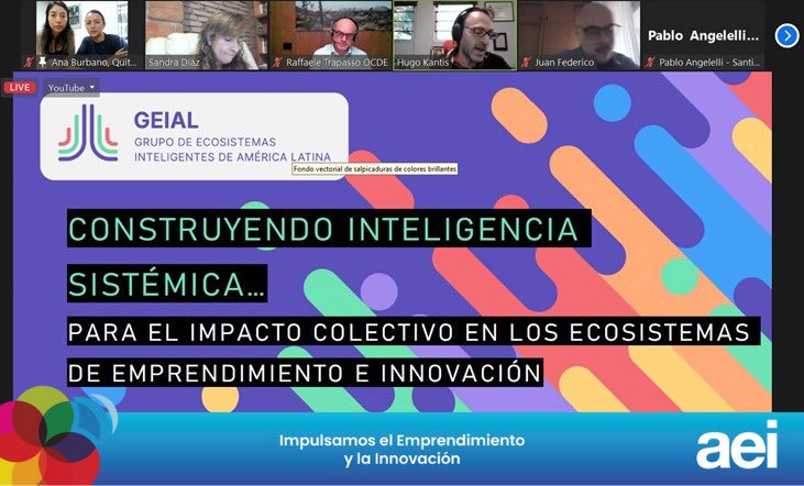 aeiecuador's tweet photo. Nuestra subdirectora ejecutiva @NataliaEcu , junto a nuestra gerente de estrategia, @analuciaec, participaron en el encuentro de “Comunidades de Aprendizaje para el Desarrollo de los Ecosistemas” realizado por #GEIAL Grupo de Ecosistemas Inteligentes de América Latina. https://t.co/MmLyECVI7h