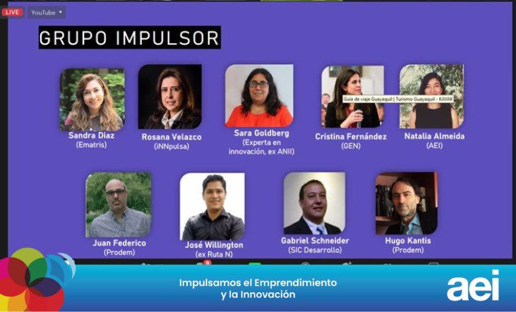 aeiecuador's tweet photo. Nuestra subdirectora ejecutiva @NataliaEcu , junto a nuestra gerente de estrategia, @analuciaec, participaron en el encuentro de “Comunidades de Aprendizaje para el Desarrollo de los Ecosistemas” realizado por #GEIAL Grupo de Ecosistemas Inteligentes de América Latina. https://t.co/MmLyECVI7h