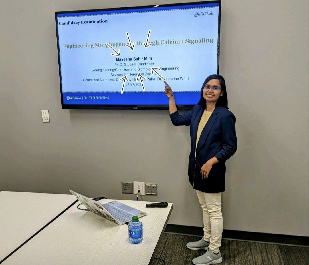 Passed my oral candidacy examination today!  Thanks to my PI, labmates, committee members, and all my awesome friends who came by before, during, and after the presentation to support me.

Finish line on the horizon but still a long long way to go! 

#phdjourney