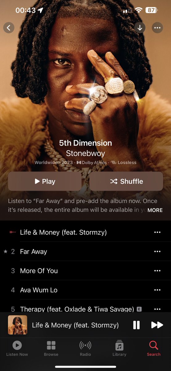 xotlist's tweet photo. It’s Live! 🔥🔊
#5thDimensionAlbum https://t.co/JoaAmgXa8M