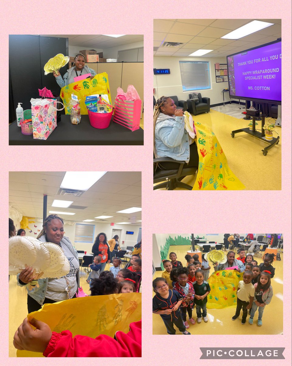 BellfortECCHISD's tweet photo. As we WRAP up ⬆️ #WraparoundAppreciationWeek We want to thank @ACottonABC for supporting 🤝🏼our HIVE daily! 🫶🏼She 🐝 WRAPing 💐 https://t.co/dtZDqNMQqw