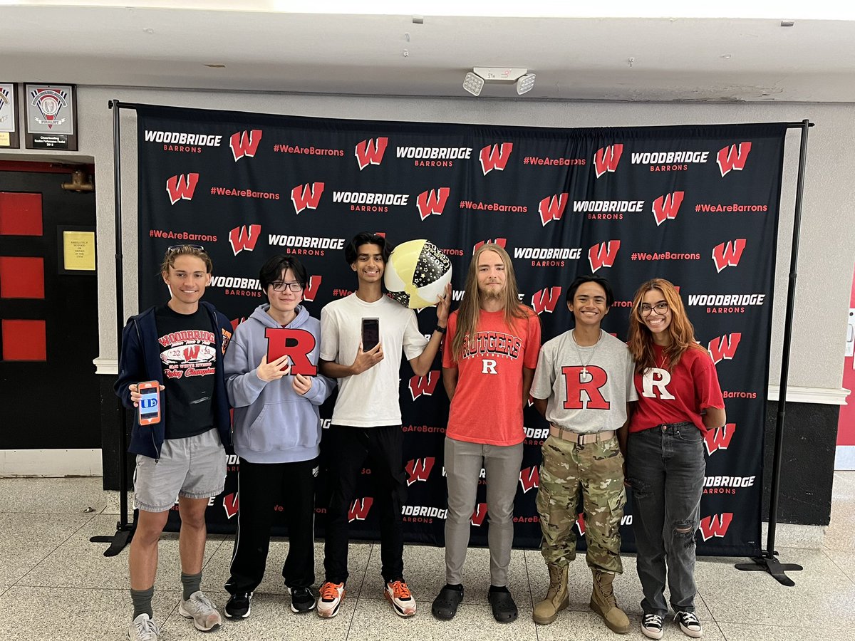 WHSTerrell's tweet photo. Congratulations to our Seniors on our College (& Military) Signing Day! We wish you the Best! Repping the US Marines & Texas State! #ReachHigher #txstate #USMCvets #WeAreBarrons https://t.co/DgmlgsYX7s