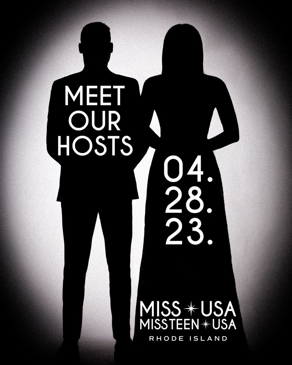 RealMissRIUSA's tweet photo. Who do you think will be hosting Miss RI USA &amp; Miss RI Teen USA 2023?! Cast your vote in the comments below and stay tuned to find out who our hosts are TOMORROW! 4.28.23 🤍 https://t.co/QYpzml3FWz