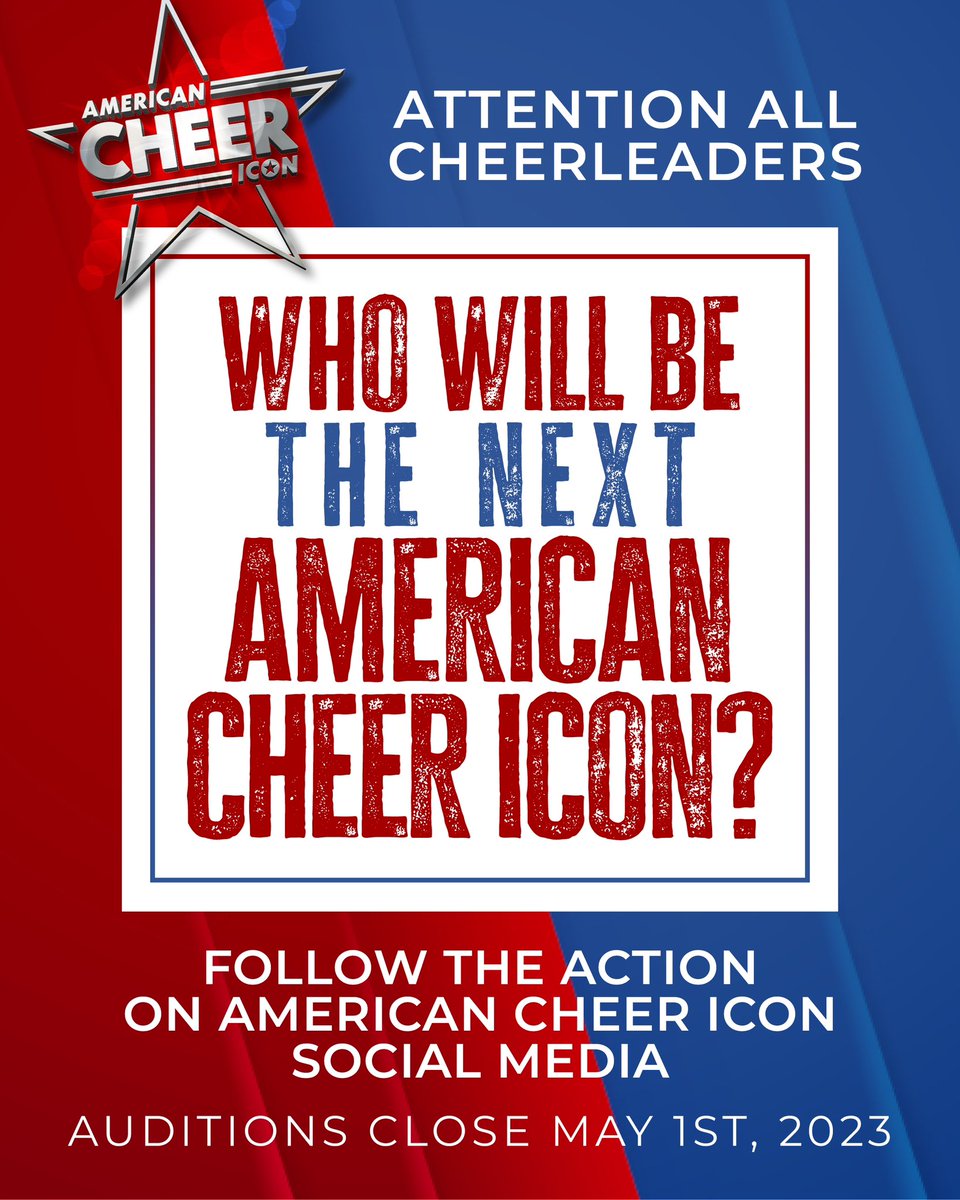 📣Who will be the next #AmericanCheerIcon? 🤔 Follow us on all social channels to watch these talented athletes compete and find out!

📣Link is in our bio!

#beYOURSELF #beICONIC #noREGRETS #EveryoneNeedsACheerleader