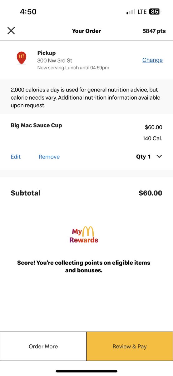 MclexiLexi's tweet photo. @McDonalds I’m good https://t.co/ozQfAbwSt2