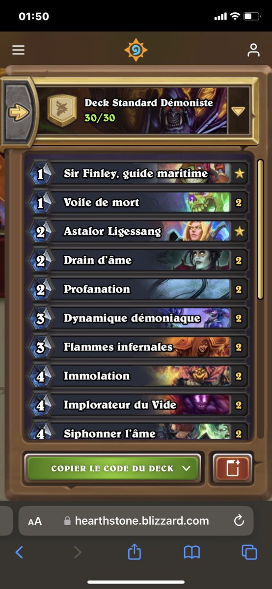 Lucas_Chiby's tweet photo. @Tars_HS @OdemianHS Big warlock contrôle avec Jaraxxus a l’ancienne 😍 
### Big warlock Chiby

AAECAf0GCIWgBOWwBNu5BM6SBeKkBfnGBcjHBdj2BQuPnwSxnwSCoASDoATnoAT1zgTxxgXyxgXI6wXC+AXDngYAAA== https://t.co/phgXC1wUaz