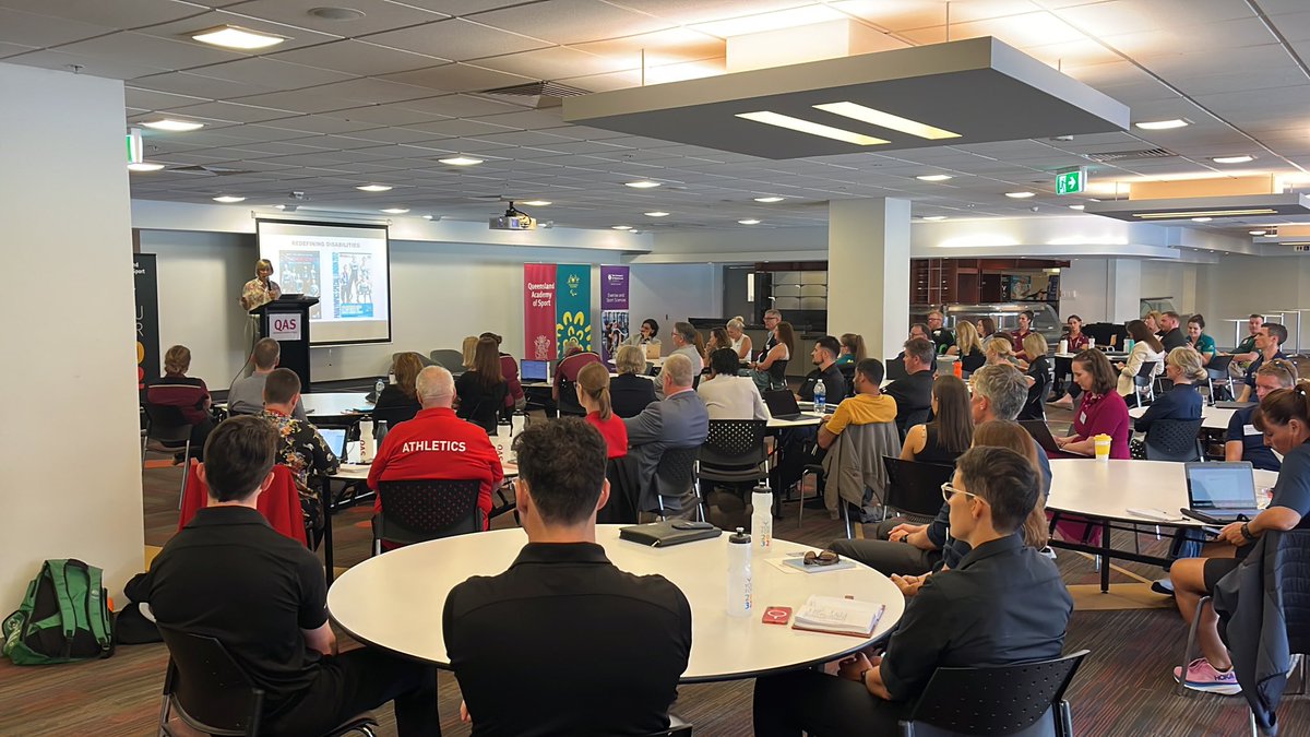 Alex Roberts (@alexhroberts) on Twitter photo Kicking off todays <a href="/QldAcademySport/">Queensland Academy of Sport</a> #YouFor2032 Para Talent Identification workshop with MC <a href="/brideski/">Dr Bridie Kean</a> - exciting times to be working closely with <a href="/AUSParalympics/">AUS Paralympic Team</a> and QLD stakeholders to help unlock opportunities for our next gen of #Paralympic athletes
#Brisbane2032 Kicking off todays <a href="/QldAcademySport/">Queensland Academy of Sport</a> #YouFor2032 Para Talent Identification workshop with MC <a href="/brideski/">Dr Bridie Kean</a> - exciting times to be working closely with <a href="/AUSParalympics/">AUS Paralympic Team</a> and QLD stakeholders to help unlock opportunities for our next gen of #Paralympic athletes
#Brisbane2032