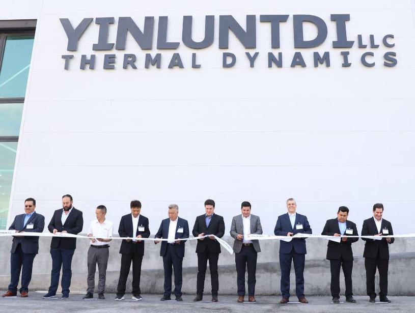 ivanrivasrdz's tweet photo. Inauguramos una nueva planta de Yinlun TDI, empresa china que produce enfriadores y radiadores para el sector de electromovilidad. En este proyecto ubicado en Salinas Victoria invirtió $80 millones de dólares y ofrecerá mil nuevas plazas laborales. https://t.co/xzpstAflDd