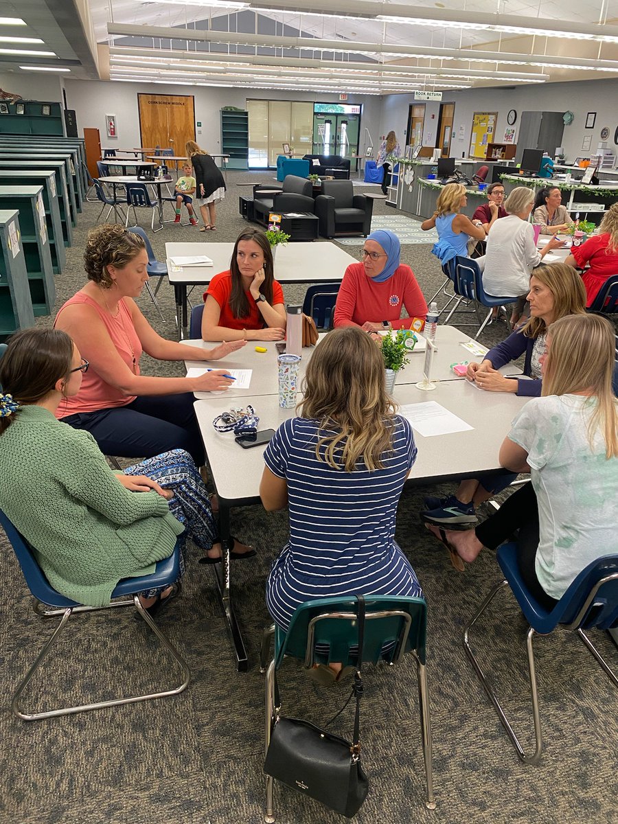 When you get together with the  MVPs in your field for some good round table discussion, magic happens. Another great night for New Teacher Round Table event. <a href="/CCPSPLII/">Collier PLII</a> <a href="/collierschools/">Collier County Public Schools</a> #newteachers